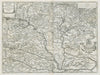 Ungaria Occidentale. Hungary & Slovakia. DE ROSSI / CANTELLI DA VIGNOLA 1683 map