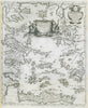 Arcipelago Mar Egeo. Aegean Cyclades Sporades Dodecanese ROSSI/CANTELLI 1685 map