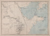 COAST OF CHINA.Ningbo-Korea. Shanghai Tianjin Nanjing Hangzhou. WELLER 1868 map