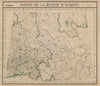 Russie d'Europe #5 Finland. Northwest Russia. Karelia. VANDERMAELEN 1827 map