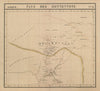 Afrique. Pays des Hottentots #51. Botswana South Africa. VANDERMAELEN 1827 map