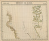 Amér Sep. Détroit de Davis Strait #10 Greenland Baffin Bay VANDERMAELEN 1827 map