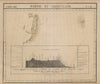 Amér Sep. Partie du Groenland #12 Greenland Mexico profile VANDERMAELEN 1827 map