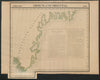 Amér. Sep. Groenland Oriental #20. Southeast Greenland. VANDERMAELEN 1827 map