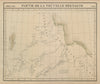 Amér Sep Partie de la Nouvelle Bretagne #26 North Manitoba VANDERMAELEN 1827 map