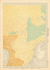 2a. North Sea. Netherlands East Anglia coast. KRIEGSMARINE Nazi map 1940
