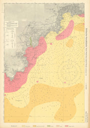 25a. English Channel Coast. Fowey Falmouth Cornwall. KRIEGSMARINE Nazi map 1940