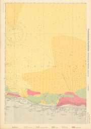 37a. Calvados. Omaha Gold Juno D-Day landing beaches. KRIEGSMARINE Nazi map 1940