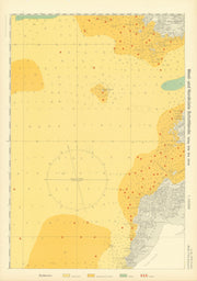 93a. Islay to Iona. Mull. Argyll. Scotland. KRIEGSMARINE Nazi map 1940 old