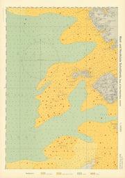 97a. Rum Skye Canna Scotland Inverness-shire. KRIEGSMARINE Nazi map 1940
