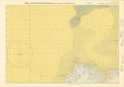 106b. Sutherland Coast. Cape Wrath. Scotland. KRIEGSMARINE Nazi map 1940