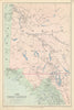 The Yukon District. SE Alaska. North British Columbia. 54x36cm STANFORD 1904 map