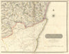 Aberdeen & Banffshires south-east. Inverurie Dyce. THOMSON 1832 old map