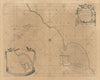 Holy Island, Staples & Barwick. Lindisfarne Farne Is Berwick. COLLINS 1693 map