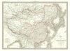 Carte de l'Empire Chinois et du Japon. China & Japan. LAPIE 1832 old map