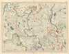 CHILTERN HILLS & UPPER THAMES VALLEY. Buckinghamshire, Oxfordshire CARY 1832 map