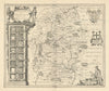Wiltonia sive Comitatus Wiltoniensis Anglis Wilshire. Wiltshire. BLAEU c1648 map