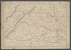 US CIVIL WAR Seat of War in Virginia sheet 3 Richmond Lynchburg. WELLER 1863 map
