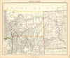 ROCKY MOUNTAINS. Montana Wyoming. Dakota Territory. LETTS 1892 old antique map