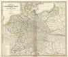 Map of the Germanic Confederated States, including… Prussia. James Wyld 1844