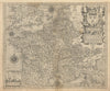 Gallia. Geographica Galliae descriptio… France/Gaul. Ortelius/Vrients c1606 map