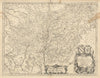 Utriusque Burgundiae tum Ducatus tum Comitatus Descriptio. Janssonius c1631 map