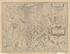 Sabaudia Ducatus La Savoié. Haute-Savoie Isère Valais Susa. Hondius c1631 map