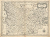Carte Generale de Picardie et Artois by Christophe Nicolas Tassin c1634 map