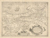 Legionis, Biscaiae et Guipiscoae Typus. País Vasco/Cantabria. Mercator c1636 map