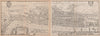 'London in the reign of Queen Elizabeth' after Agas' 1560 map. WELLER 1862