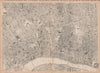 CASSELLS LONDON Central. Bloomsbury Covent Garden City Holborn. WELLER 1862 map
