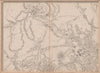 'CASSELLS LONDON NW Hampstead Camden St Johns Wood Belsize Park.WELLER 1862 map