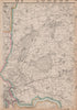 NE LONDON/ESSEX Stratford Barking Romford Epping Waltham Abbey. WELLER 1862 map