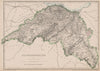 'Edinburghshire'. Midlothian. By EDWARD WELLER for the Dispatch Atlas 1862 map