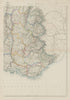 FRANCE SOUTH EAST. Upon annexation of Savoie & Comte de Nice. JW LOWRY 1862 map