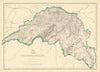 'Edinburghshire'. Midlothian. By EDWARD WELLER for the Dispatch Atlas 1863 map