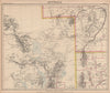 CENTRAL AUSTRALIA DESERTS. Simpson Strzelecki Tirari Sturt Stony. LETTS 1889 map
