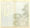 NW IRELAND. Lighthouses. Cod & Ling fishing banks. Connaught. LETTS 1883 map