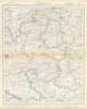 RUSSIA Kalouga Kharkov Ukraine Moscow Toula Kursk Riazan Voronej. LETTS 1883 map