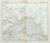 LAKE SUPERIOR. Canada Ontario Michigan. Lighthouses & Railroads. LETTS 1883 map