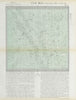 ASTRONOMY Star map chart signs Winter Scorpio Sagittarius Capricorn LETTS 1883