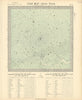 ASTRONOMY CELESTIAL Star map chart South Pole Polar. LETTS 1883 old