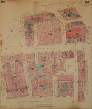 GOAD MAP.WC2.Strand Exeter St Wellington Savoy Ct Pl Southampton Tavistock 1932