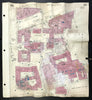 London Wall EC2V Guildhall Gresham Street Aldermanbury Wood St GOAD 1961 map
