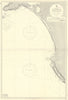 South Australia coast. Long Bay Cape Jervis. ADMIRALTY sea chart 1901 (1954) map