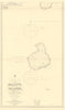 Maldive Islands #3 South Walker/EAST INDIA COMPANY sea chart 1839 (1950) map