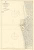 Colombo Harbour approaches Ceylon Sri Lanka. ADMIRALTY sea chart 1908 (1956) map