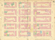 Sanborn NYC #71 Manhattan Midtown NoMad Kips Bay Rose Hill Murray Hill 1899 map