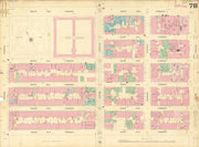 Sanborn NYC #78 Manhattan Midtown Garment District Murray Hill Bryant 1899 map