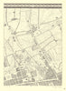 Marylebone Oxford Street Fitzrovia Bloomsbury. B1. After ROCQUE 1971 (1746) map